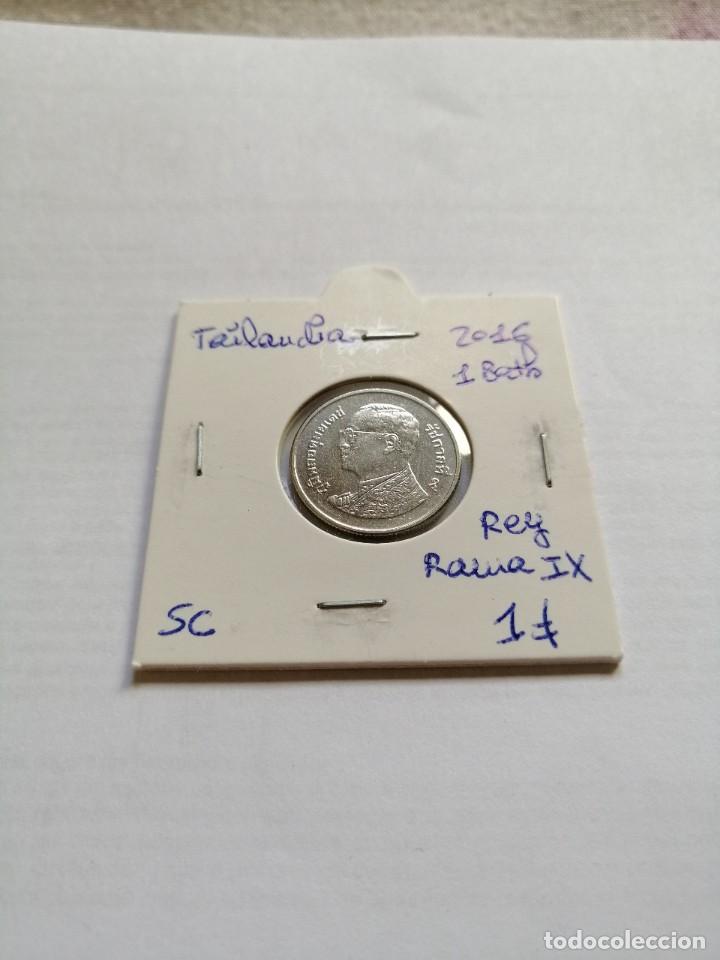 Monedas antiguas de Asia: Tailandia 1 Bath 2016 SC - Foto 1