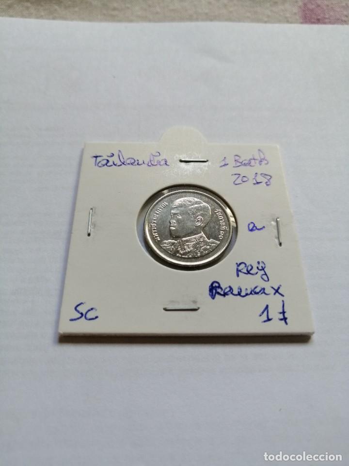 Monedas antiguas de Asia: Tailandia 1 Bath 2018 SC - Foto 1