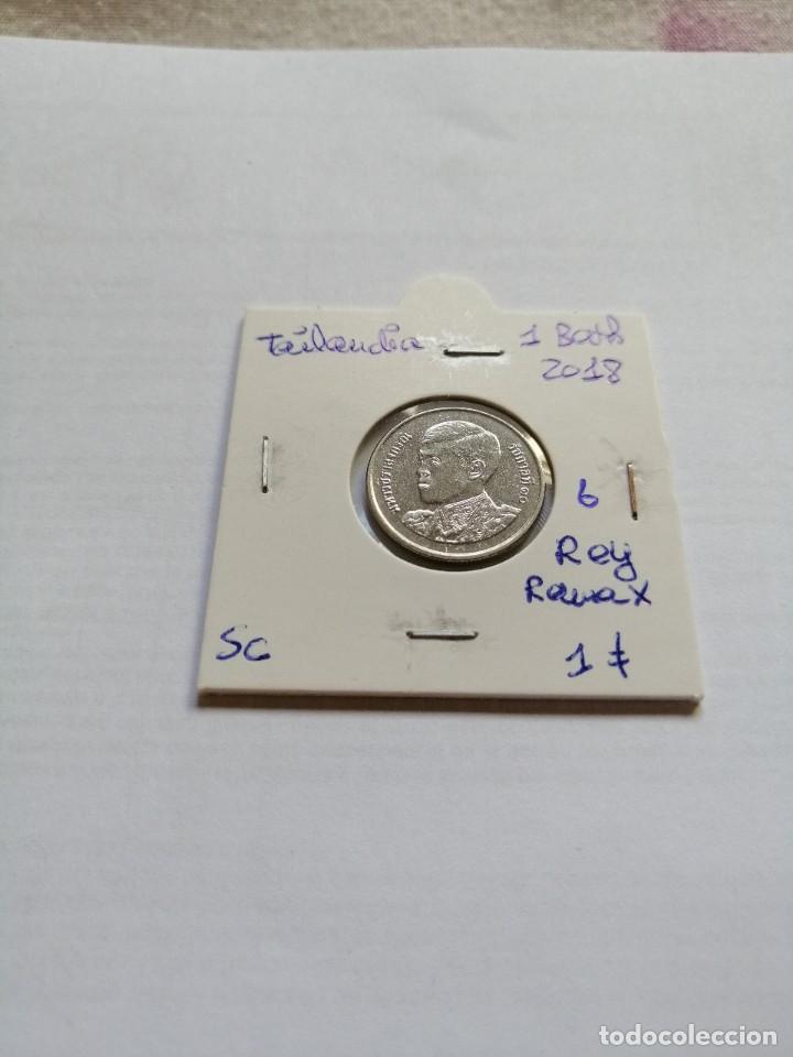 Monedas antiguas de Asia: Tailandia 1 Bath 2018 SC - Foto 1