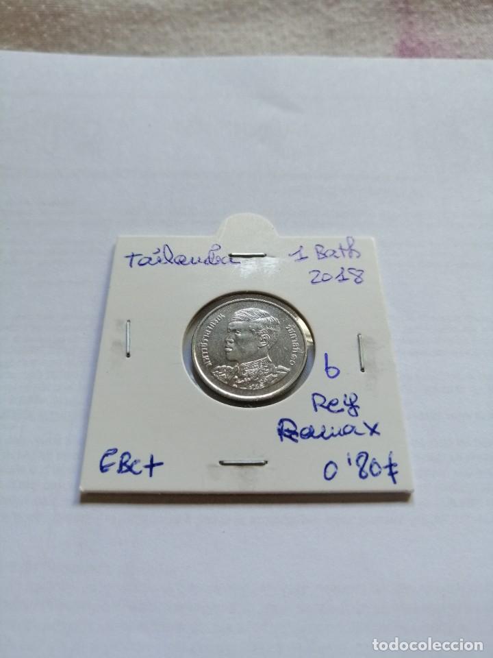 Monedas antiguas de Asia: Tailandia 1 Bath 2018 - Foto 1