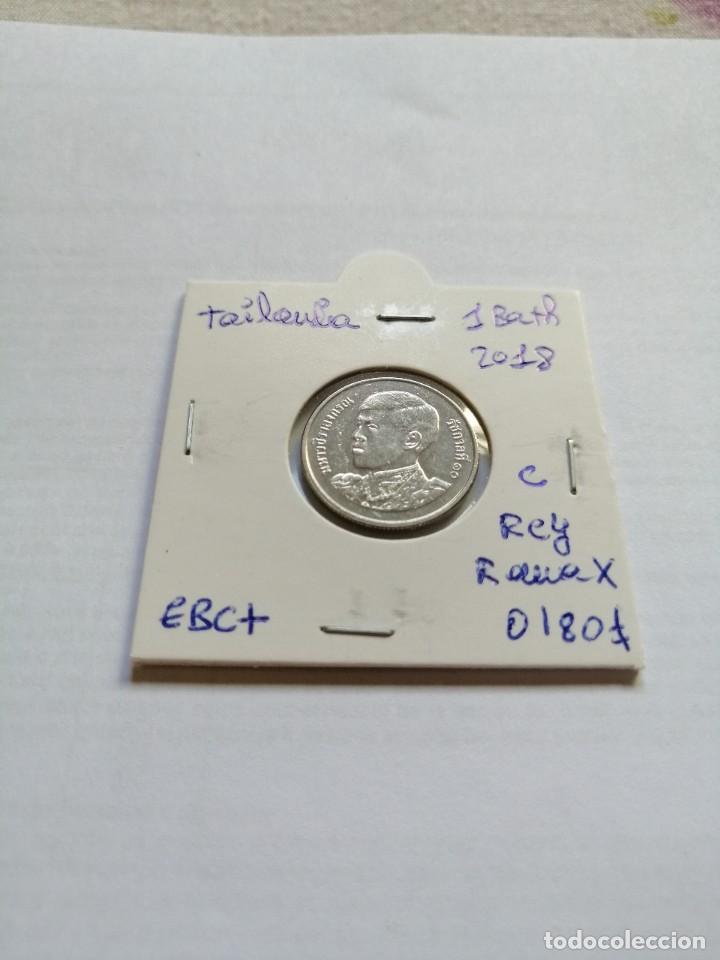Monedas antiguas de Asia: Tailandia 1 Bath 2018 - Foto 1