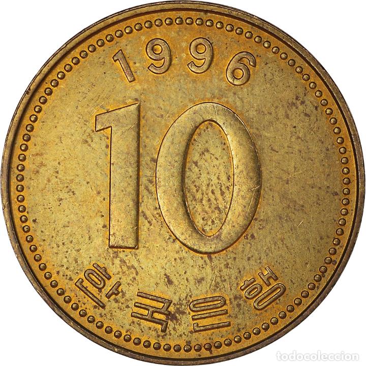 Monedas antiguas de Asia: [#1405206] Moneda, COREA DEL SUR, 10 Won, 1996 - Foto 2