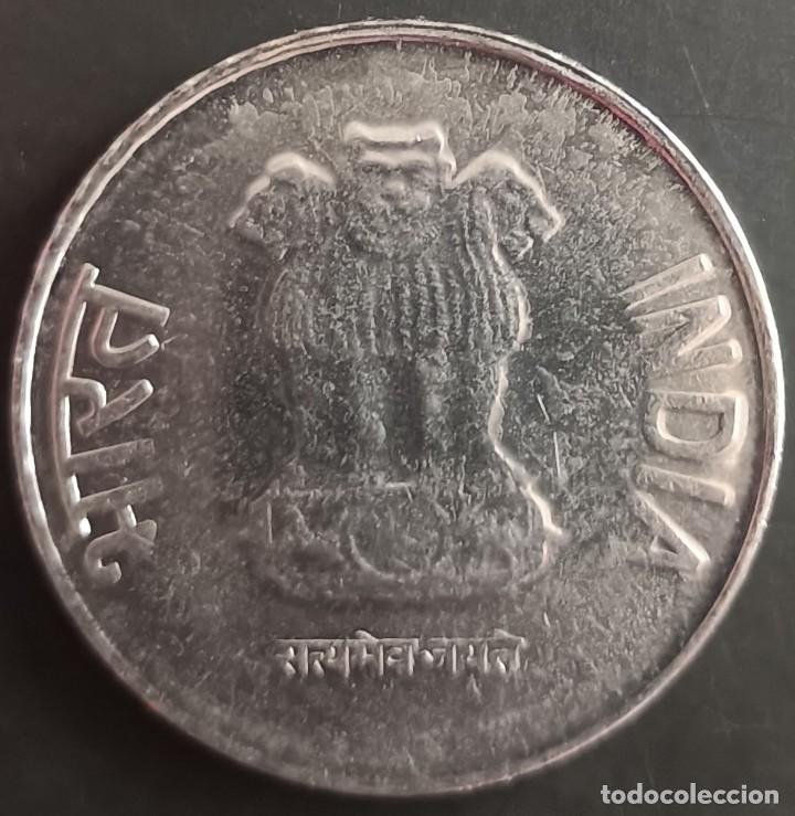 Monedas antiguas de Asia: 2 Rupias 2014 - Ceca Noida - India - Foto 2