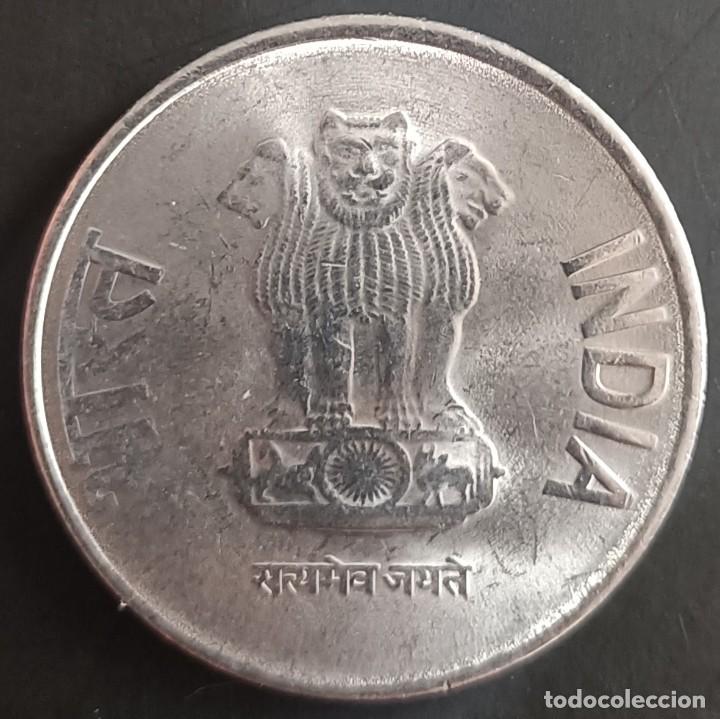 Monedas antiguas de Asia: 2 Rupias 2011 - Ceca Noida - India - Foto 2