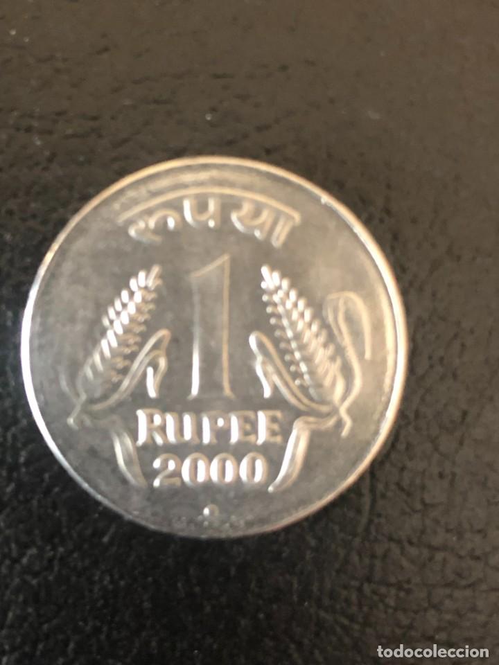 Monedas antiguas de Asia: INDIA 1 RUPIA 2000 - Foto 2