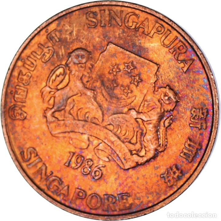 Monedas antiguas de Asia: [#1423648] Moneda, Singapur, Cent, 1986 - Foto 1