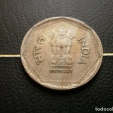Monedas antiguas de Asia: INDIA 1 RUPIA 1986 DIAMANTE. Lote 362456240