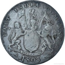 Monedas antiguas de Asia: [#1439208] MONEDA, INDIA, 20 CASH, 1803. Lote 365866096