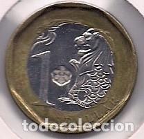 Monedas antiguas de Asia: SINGAPUR - MONEDA DE 1 DOLLAR DE 2013 - Foto 2