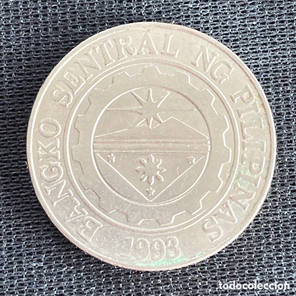 Monedas antiguas de Asia: 1 piso 2003 Filipinas - Foto 2