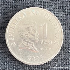 Monedas antiguas de Asia: 1 PISO 2003 FILIPINAS. Lote 368353601