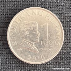 Monedas antiguas de Asia: 1 PISO 2010 FILIPINAS. Lote 368354321