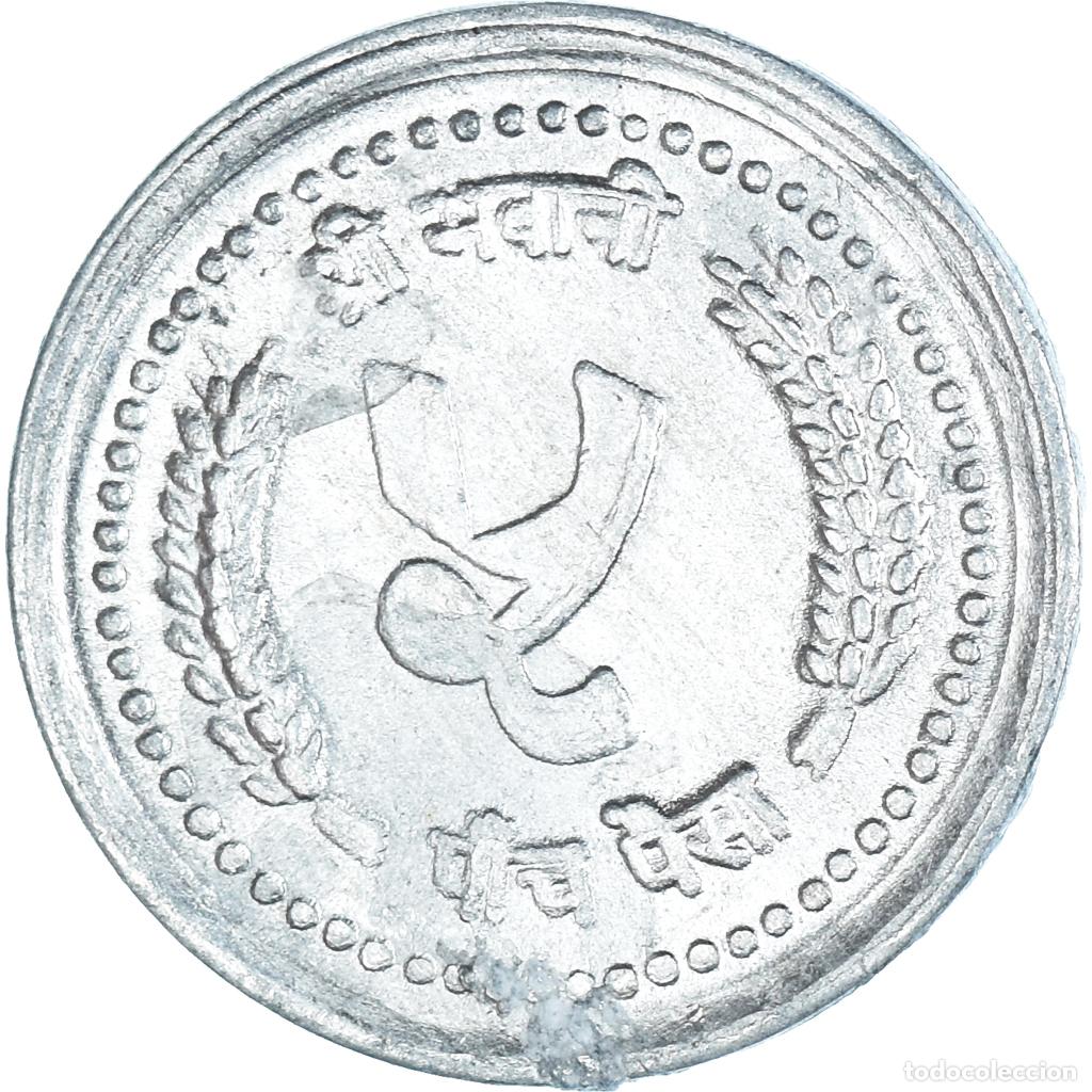 Monedas antiguas de Asia: [#1447530] Moneda, Nepal, 5 Rupee - Foto 2