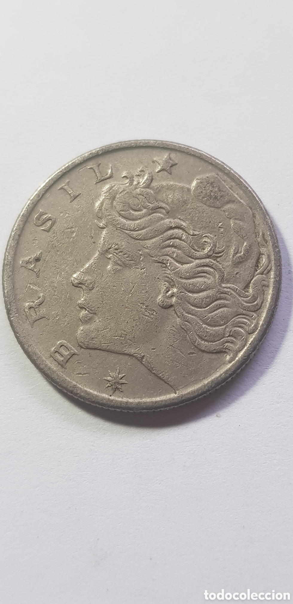 Monedas antiguas de Asia: 20 centavos 1970 Brasil - Foto 1