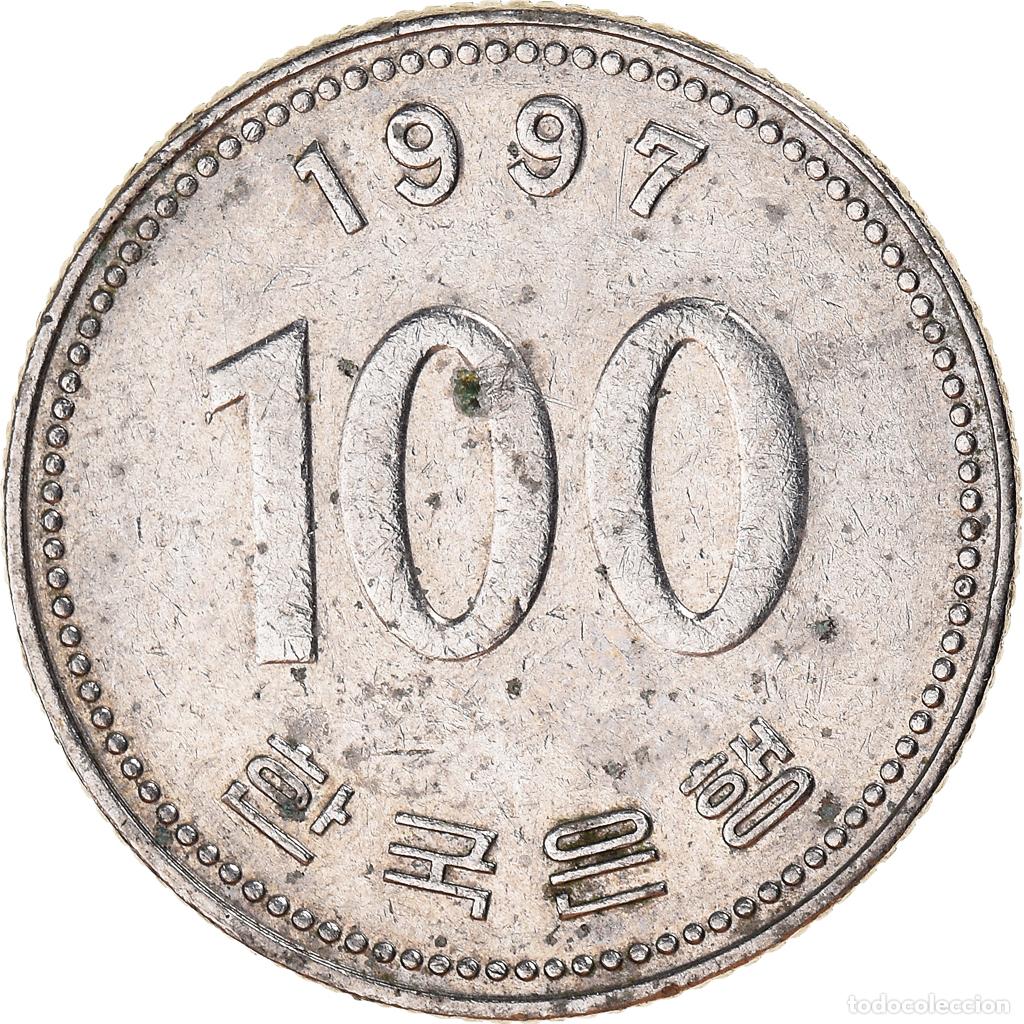 Monedas antiguas de Asia: [#1135048] Moneda, Corea del Sur, 100 Won, 1997 - Foto 2