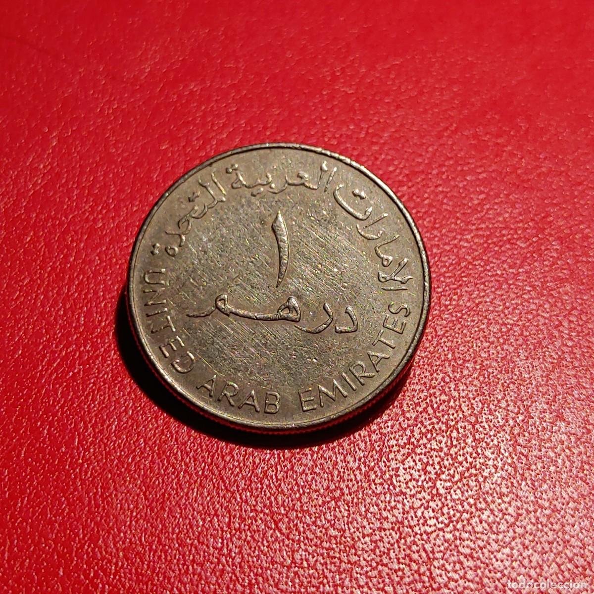 Monedas antiguas de Asia: Moneda 1 DIRHAM UNITED ARAB EMIRATES - Foto 2