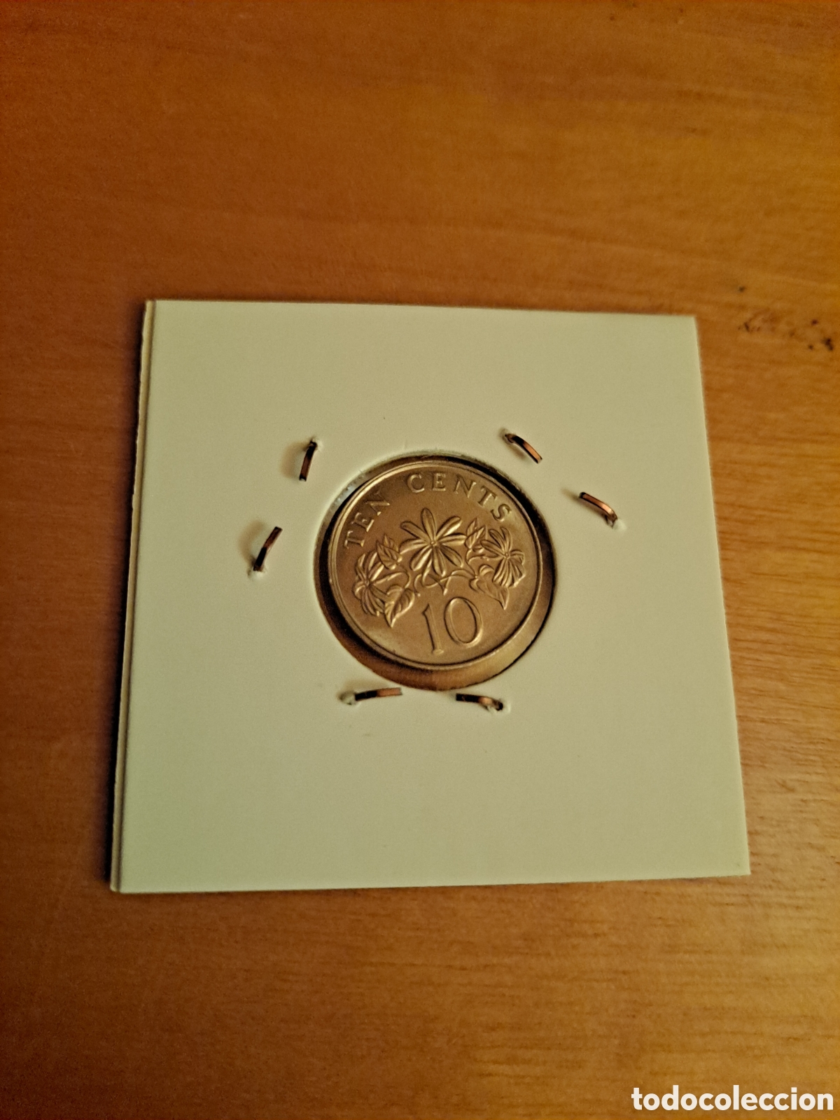 Monedas antiguas de Asia: 10 c SINGAPUR 1987 , como nueva - Foto 2