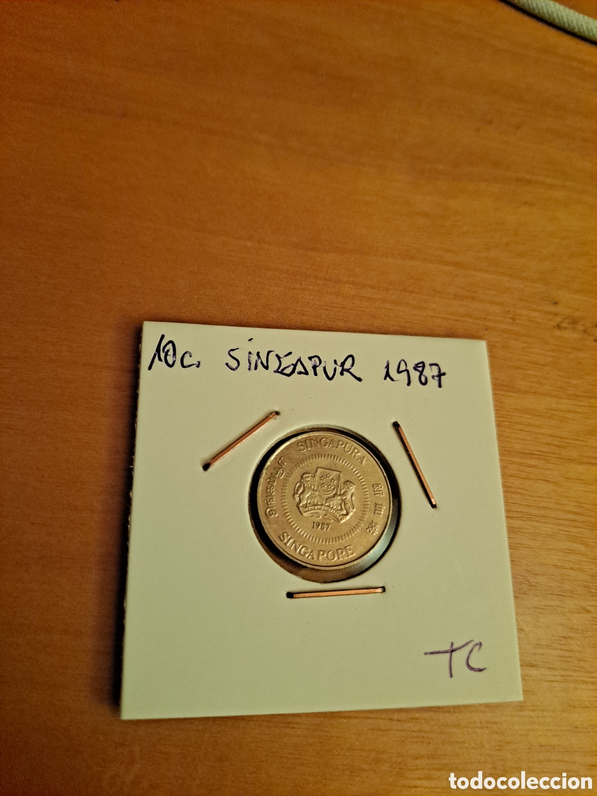 Monedas antiguas de Asia: 10 c SINGAPUR 1987 , como nueva - Foto 1