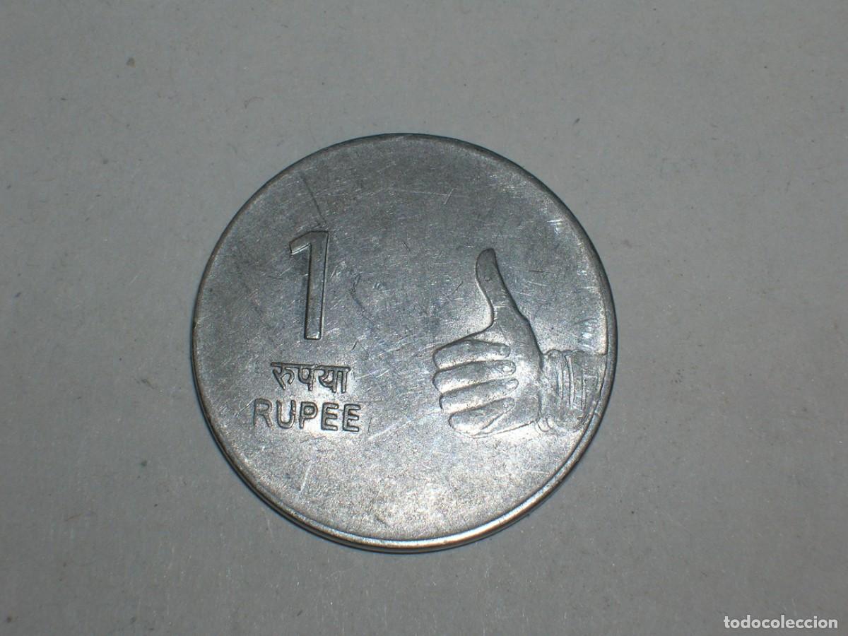 Monedas antiguas de Asia: INDIA 1 rupia 2009 (13035) - Foto 2