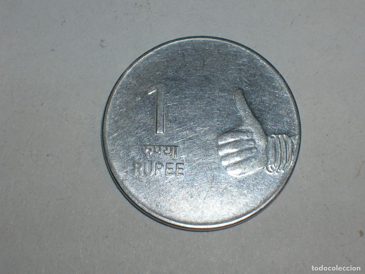 Monedas antiguas de Asia: INDIA 1 rupia 2010 (13047) - Foto 2