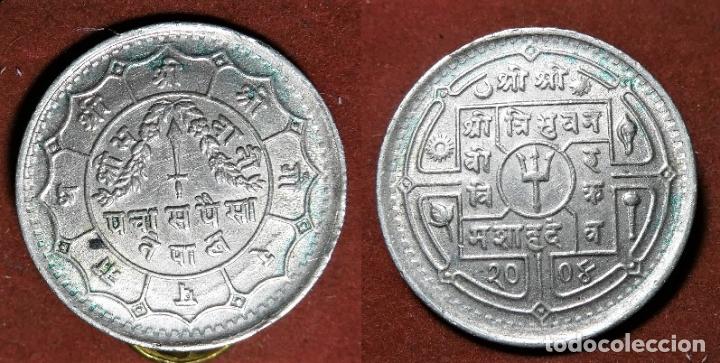 Monedas antiguas de Asia: MONEDA DE NEPAL 50 PAISA - Foto 1
