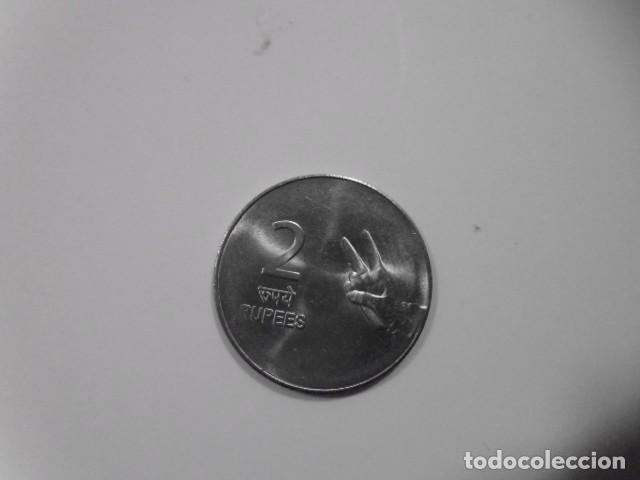 Monedas antiguas de Asia: INDIA MONEDA 2 RUPIAS 2008 - Foto 2
