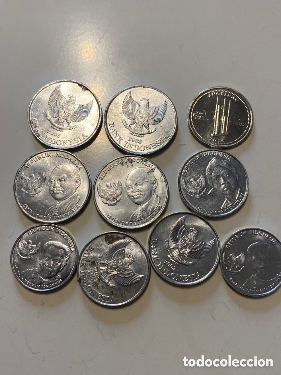 Alte M&uuml;nzen aus Asien: Monedas indonesias