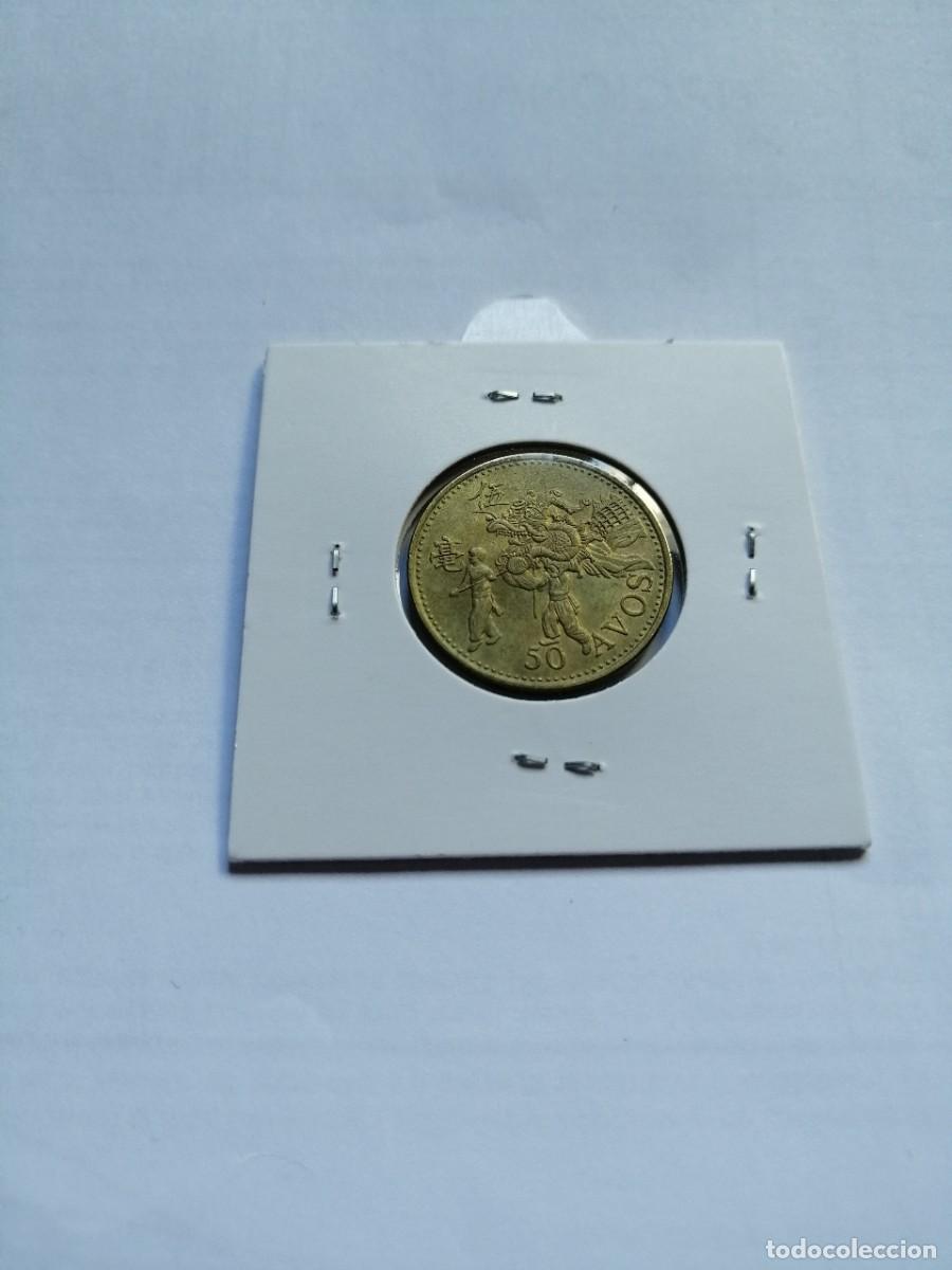 Monedas antiguas de Asia: Macau 50 Avos 1993 - Foto 2