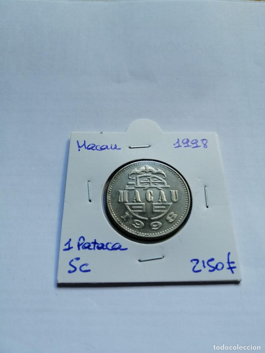 Monedas antiguas de Asia: Macau 1 Pataca 1998 SC - Foto 1