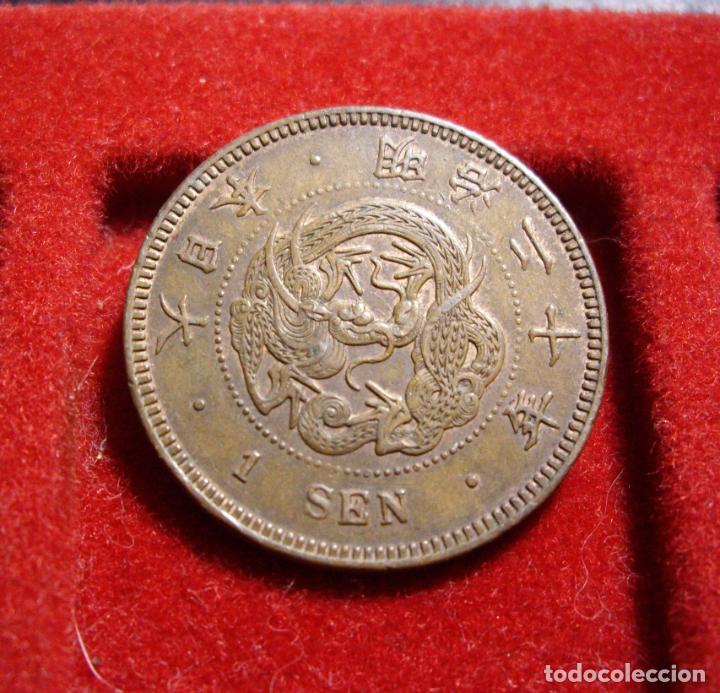 Monedas antiguas de Asia: JAPON - 1 SEN - MODULO GRANDE - Foto 1