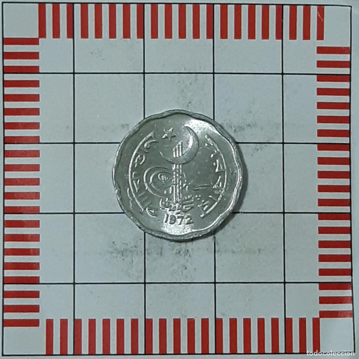Monedas antiguas de Asia: 2 PAISA, PAQUISTAN. 1972. (KM#25a).