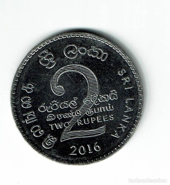 Monedas antiguas de Asia: SRI LANKA 2 RUPIAS 2016 - Foto 1