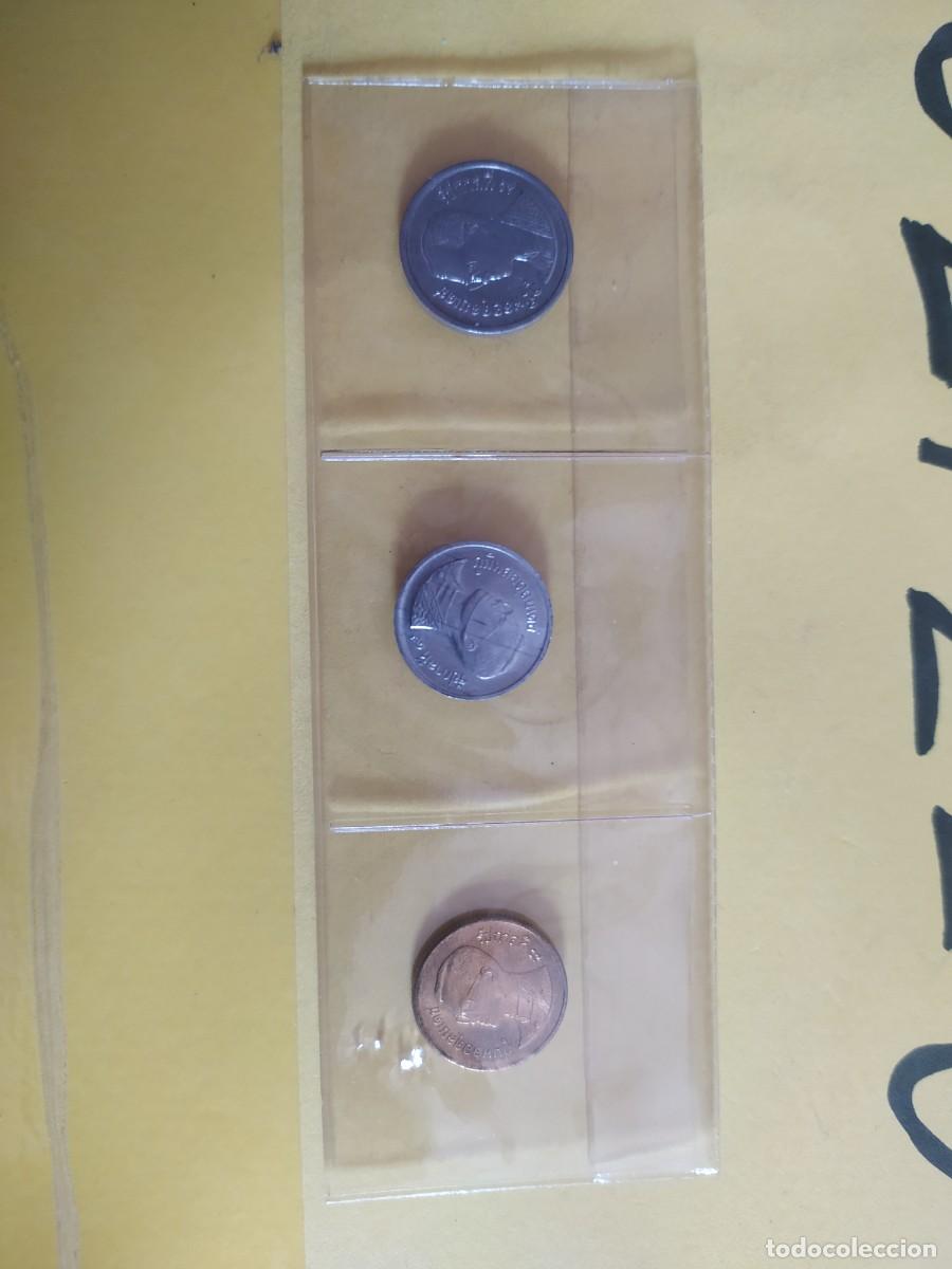 Alte M&uuml;nzen aus Asien: 3 MONEDAS THAILANDIA