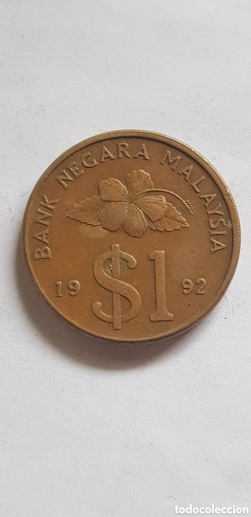 Monedas antiguas de Asia: 1 Ringgit 1992 Malasia Malaysia - Foto 1