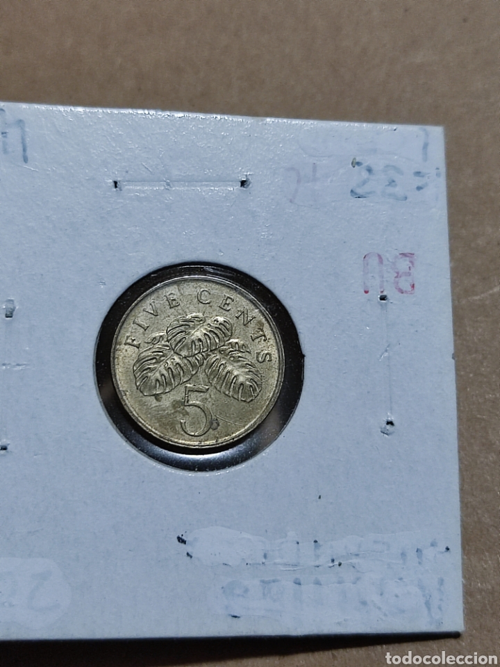 Monedas antiguas de Asia: Moneda Singapur 2005 - Foto 2