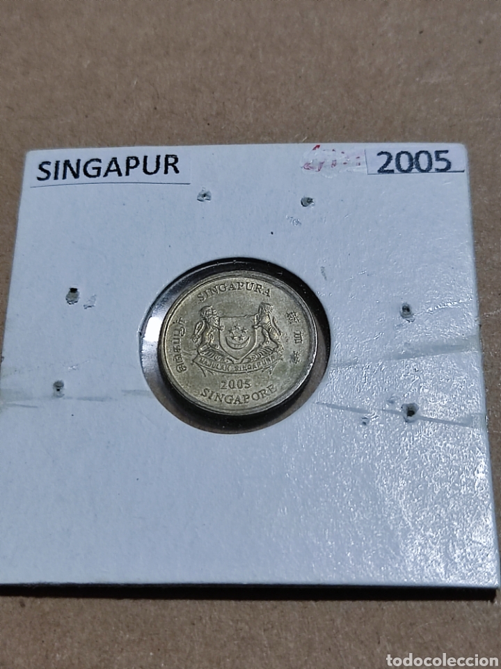 Monedas antiguas de Asia: Moneda Singapur 2005 - Foto 1