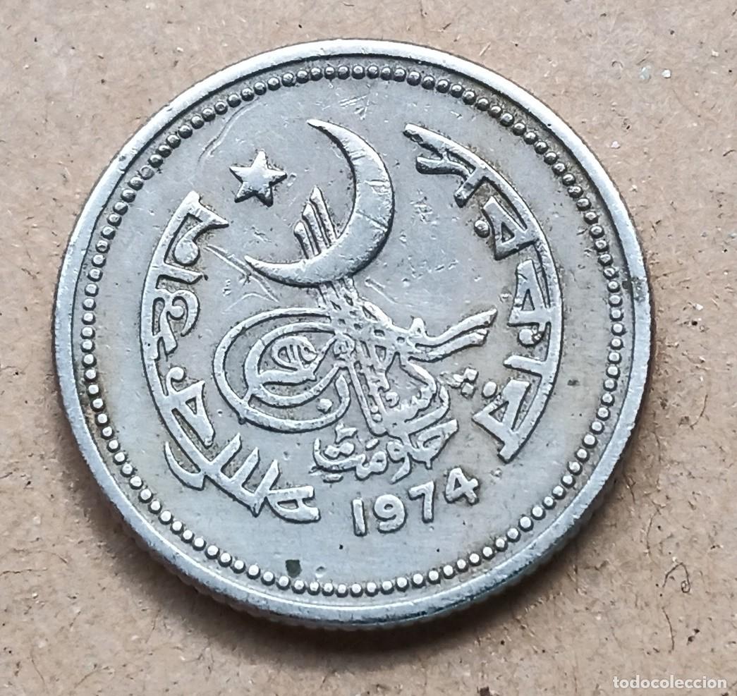 Old Coins of Asia: PAKISTAN - 25 PAISA 1974 MBC-