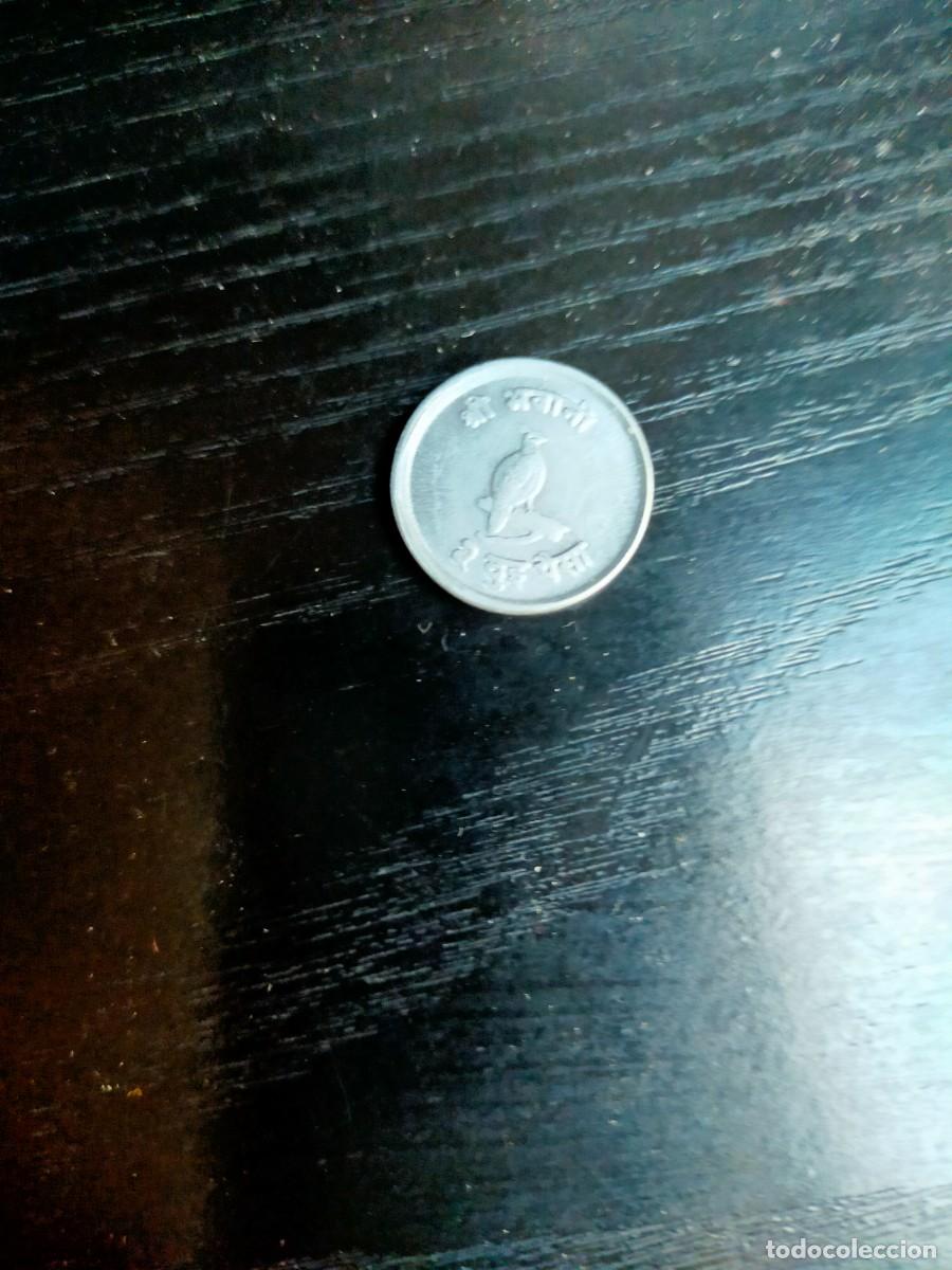 Monedas antiguas de Asia: Dos 2 Paisa Nepal - Foto 1