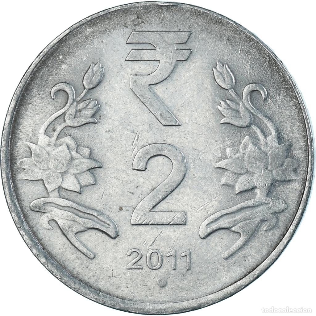 Monedas antiguas de Asia: [#1495830] Moneda, India, 2 Rupees, 2011 - Foto 2