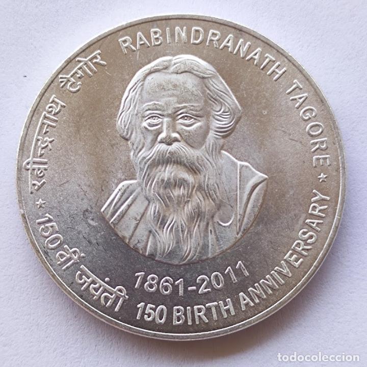 Monedas antiguas de Asia: 150 RUPIAS INDIA 2011 - Foto 2