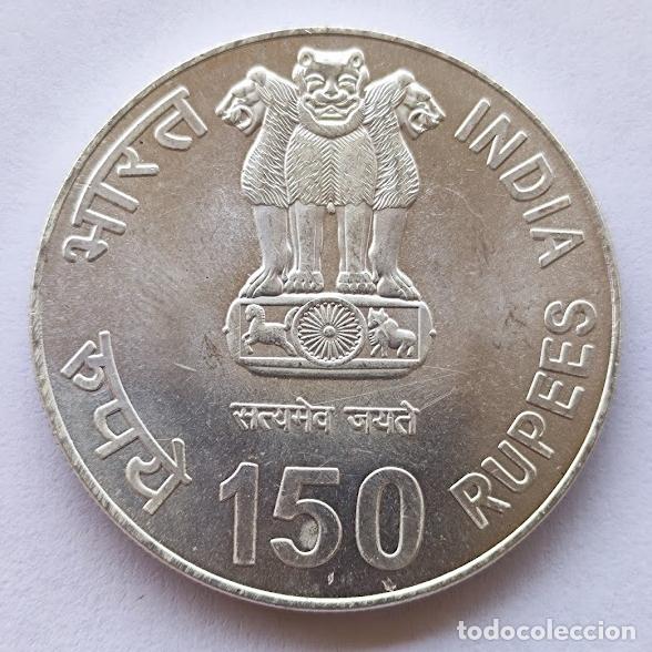 Monedas antiguas de Asia: 150 RUPIAS INDIA 2011 - Foto 1