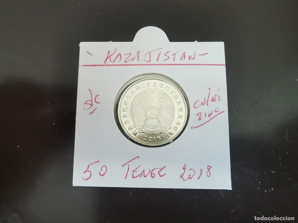 Old Coins of Asia: KAZAJISTAN 50 TENGE 2018 S/C KM=27 (CUPRONIQUEL-ZINC)
