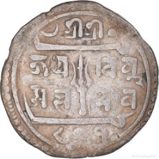 Monedas antiguas de Asia: [#1068386] MONEDA, NEPAL, MOHAR, 1731, BC+, PLATA, KM:400. Lote 401136279
