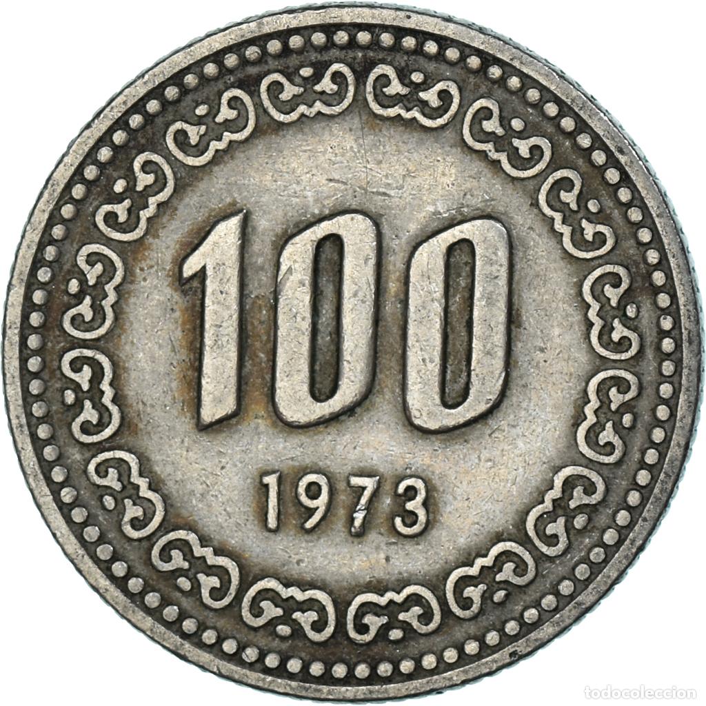 Monedas antiguas de Asia: [#1314160] Moneda, COREA DEL SUR, 100 Won, 1973 - Foto 2