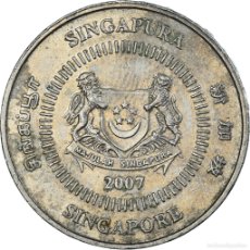 Monedas antiguas de Asia: [#1496835] MONEDA, SINGAPUR, 50 CENTS, 2007. Lote 402463409