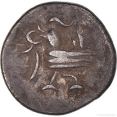 Monedas antiguas de Asia: [#1068821] MONEDA, CAMBOYA, NORODOM I, 2 PE, 1/2 FUANG, ND (1847-1860), MBC, PLATA, KM:7.2. Lote 402484894