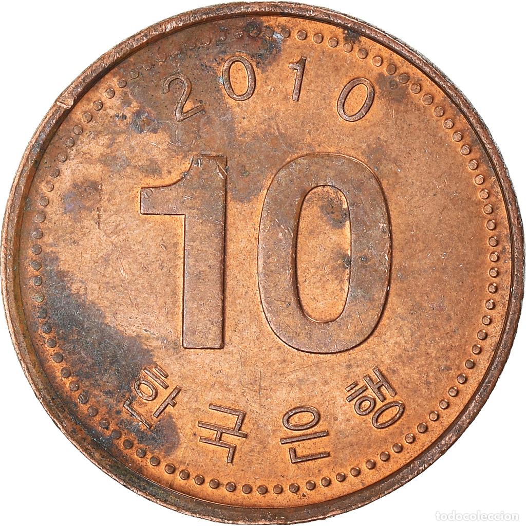 Monedas antiguas de Asia: [#1006442] Moneda, COREA DEL SUR, 10 Won, 2010 - Foto 2