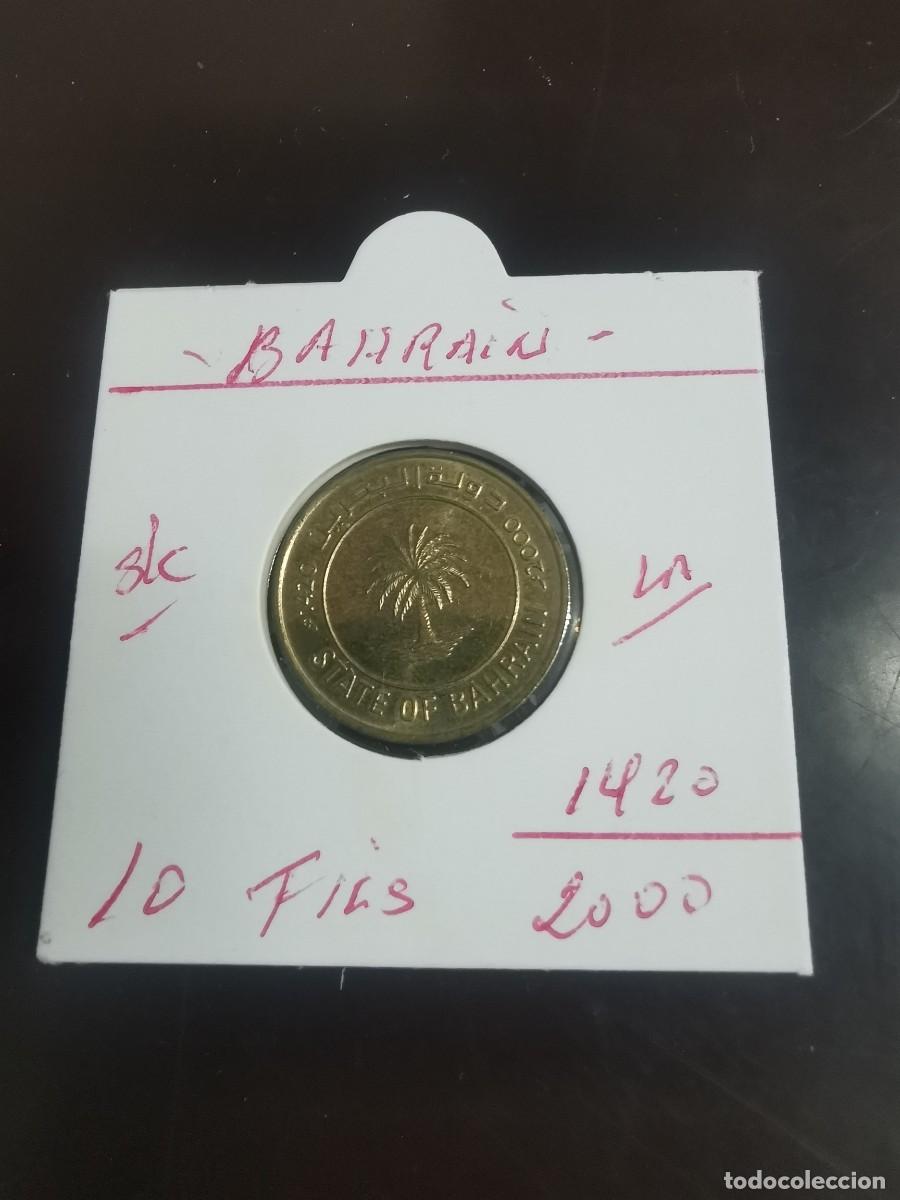 Old Coins of Asia: BAHRAIN 10 FILS 2000(1420) KM=17 (LAT&Oacute;N)