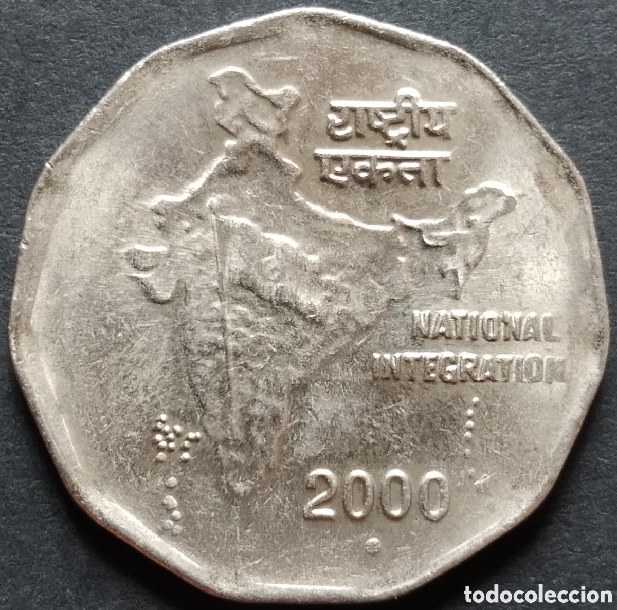 Monedas antiguas de Asia: MONEDA - INDIA 2 RUPIAS 2000 - Foto 2