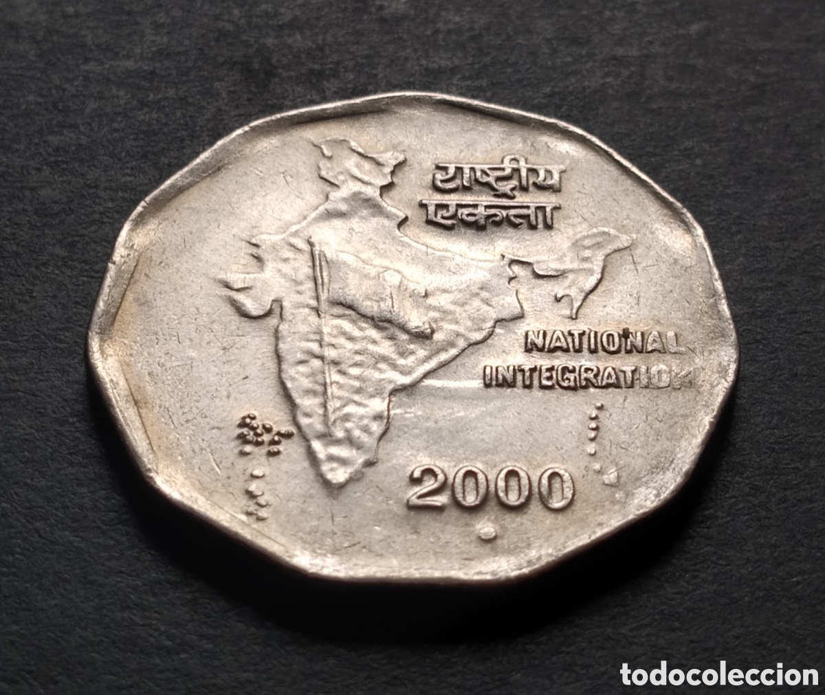 Monedas antiguas de Asia: MONEDA - INDIA 2 RUPIAS 2000 - Foto 4